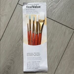 5 total - Princeton Art & Brush Co. RealValue Brush Set
